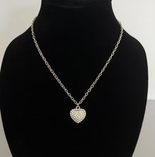 Load image into Gallery viewer, Set of 6 Crystal Heart Necklaces