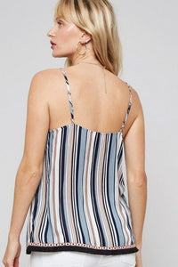 Striped Camisole Top