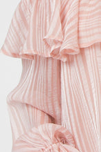 Load image into Gallery viewer, Pink Ruffle Off Shoulder Top