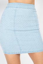 Load image into Gallery viewer, Stone Point Denim Cami Top &amp; Skirts Set