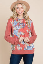 Load image into Gallery viewer, Coral Floral Printed  Hoodie