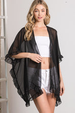 Load image into Gallery viewer, Lightweight Sheer Shawl Cardigan