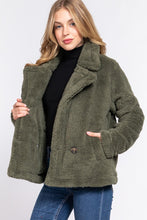 Load image into Gallery viewer, Faux Fur Sherpa Jacket