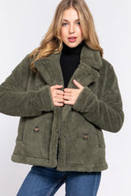 Load image into Gallery viewer, Faux Fur Sherpa Jacket